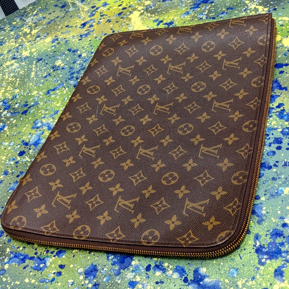 COPY - LOUIS VUITTON Poche Documents Monogram Canvas Briefcase Bag